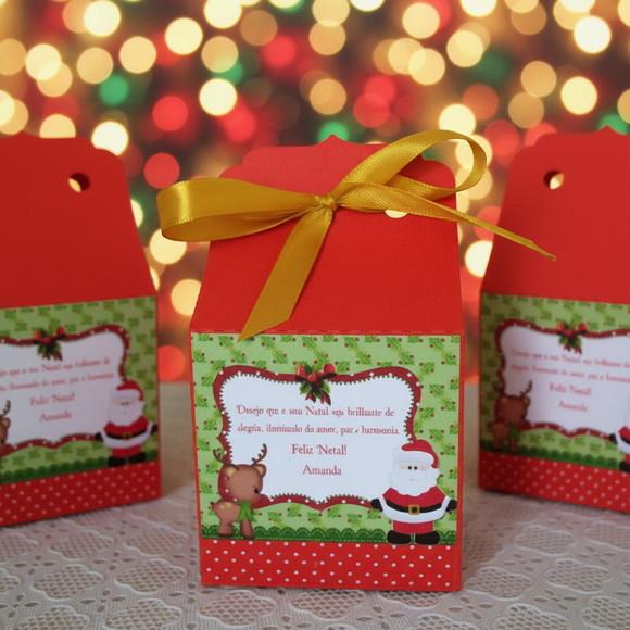 Caixinha Modelo Suspiro Natal