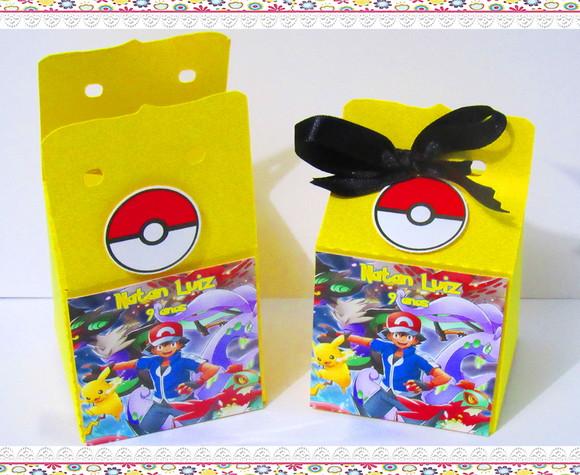 Caixinha Modelo Suspiro Pokémon