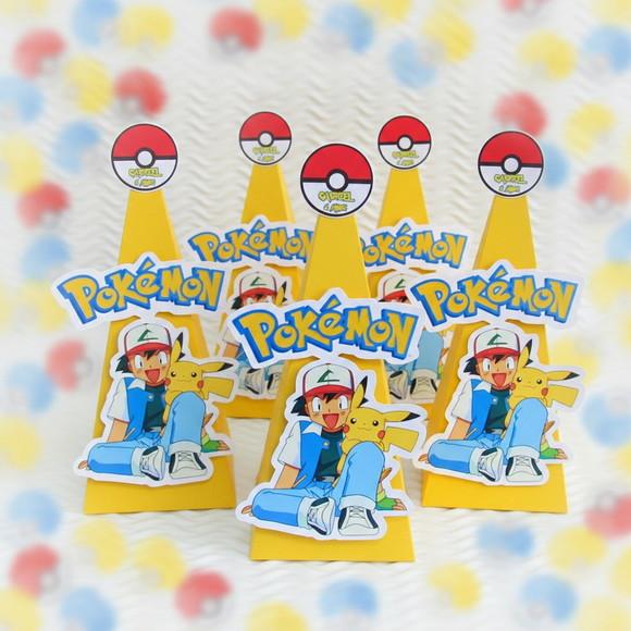 Caixinha Pirâmide Pokémon