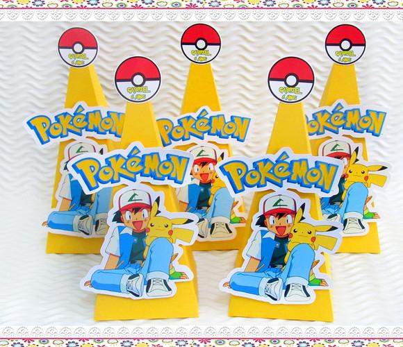 Caixinha Pirâmide Pokémon
