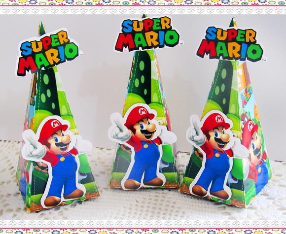 Caixinha Pirâmide Super Mario