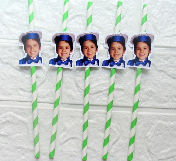 Canudo Carinha de Festa Formatura