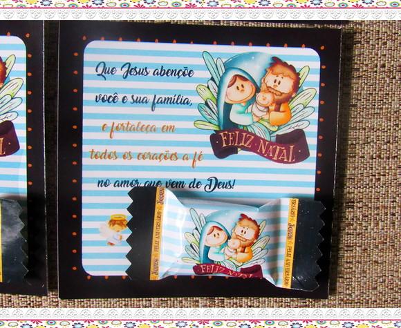Card com Balinha Personalizada Natal