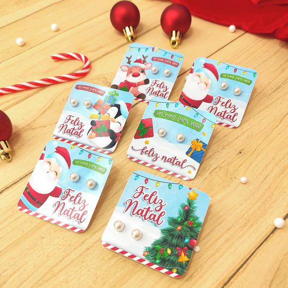 Card com Brinco Lembrancinha Natal