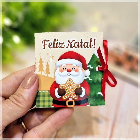 Card com Chocolate La Creme Natal