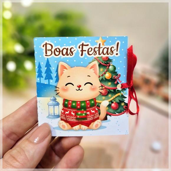 Card com Chocolate La Creme Natal