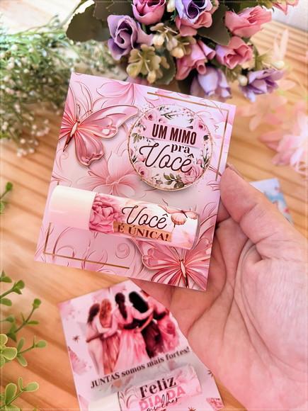 Card com Manteiga de Cacau Dia da Mulher