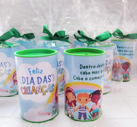 Cofrinho Personalizado Dia das Crianças