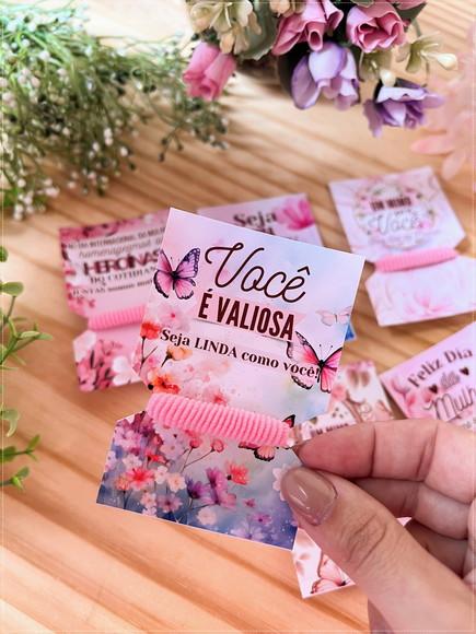 Card com Xuxinha Personalizada Dia da Mulher