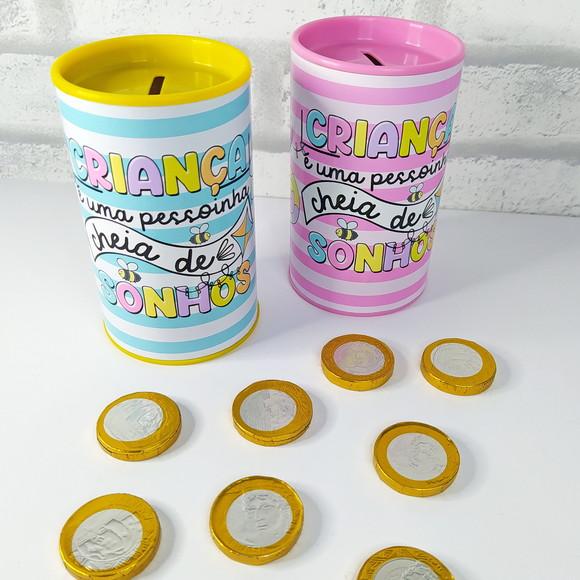 Cofrinho Personalizado Dia das Crianças