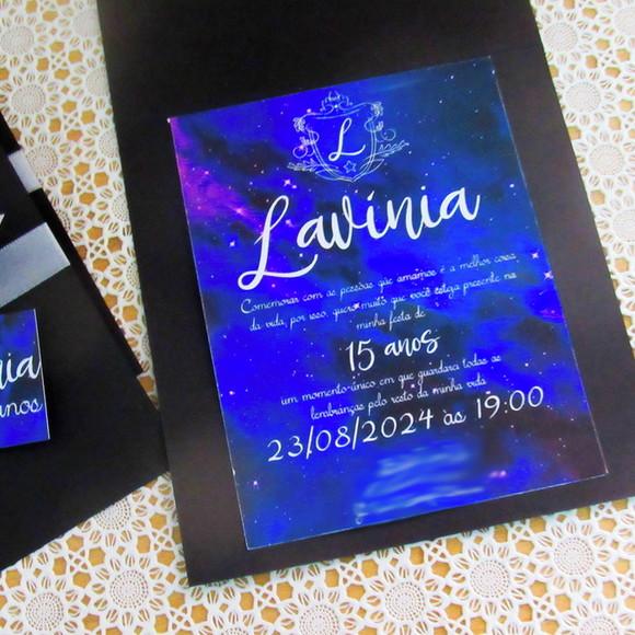 Convite 15 Anos Galáxia