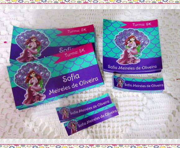 Etiquetas Escolares Ariel