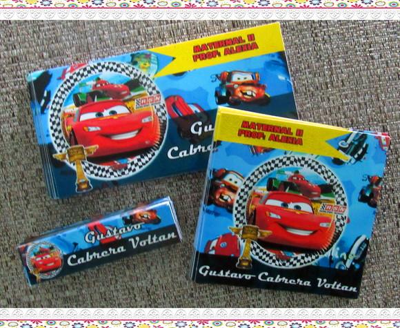 Etiquetas Escolares Personalizadas Carros