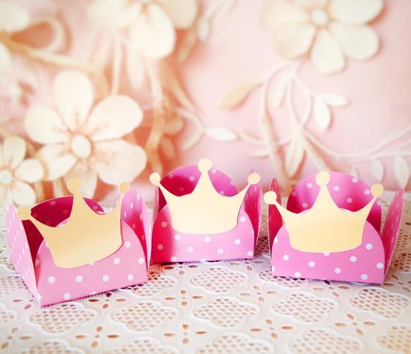 Forminha Chá de Bebê Coroa Realeza