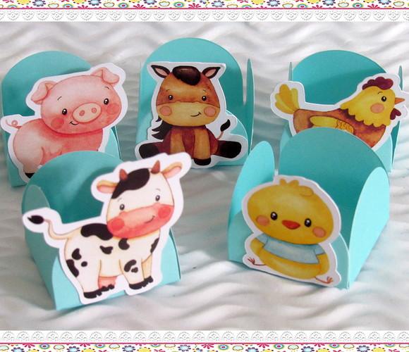 Forminha para Docinhos Bichinhos da Fazenda