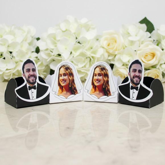 Forminha para Docinhos Carinha de Festa Noivos