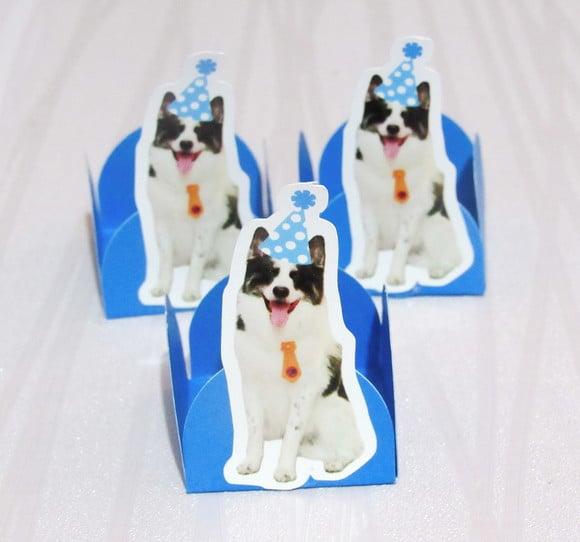 Forminha para Docinhos Carinha de Festa Pet