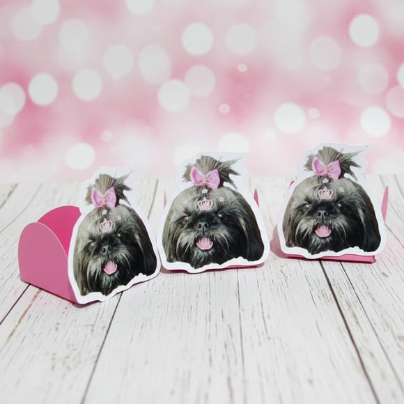 Forminha para Docinhos Carinha de Festa Pet Cachorrinha
