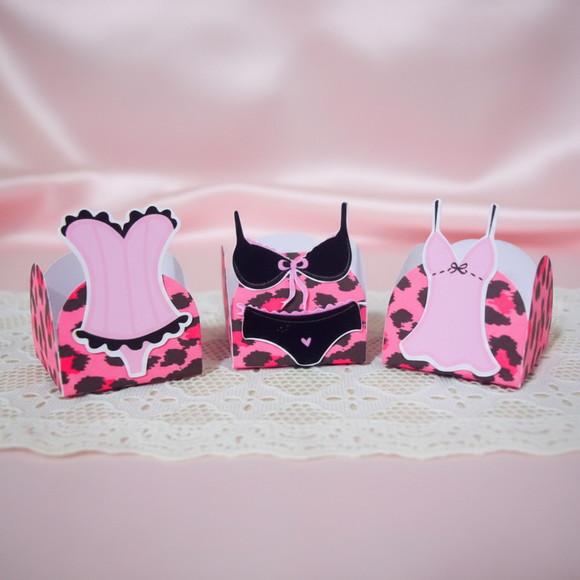 Forminha para Docinhos Chá de Lingerie