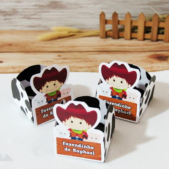 Forminha para Docinhos Fazendinha Vaqueiro