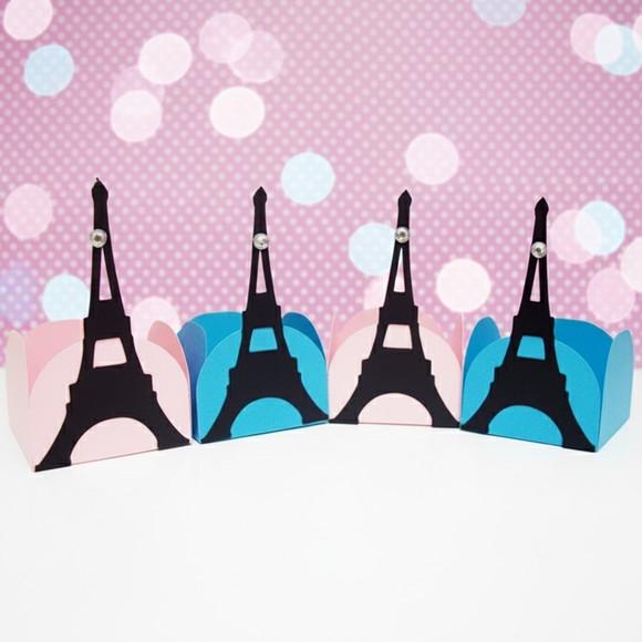 Forminha para Docinhos Paris - Torre Eiffel