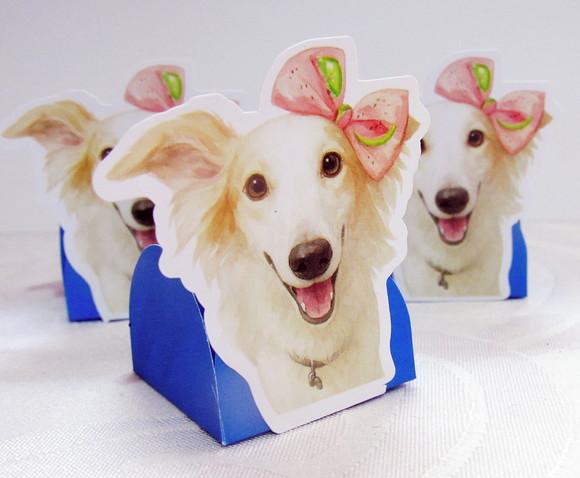 Forminha para Docinhos Personalizada Cachorrinho