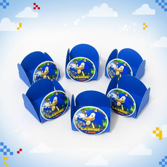 Forminha para Docinhos Personalizada Sonic