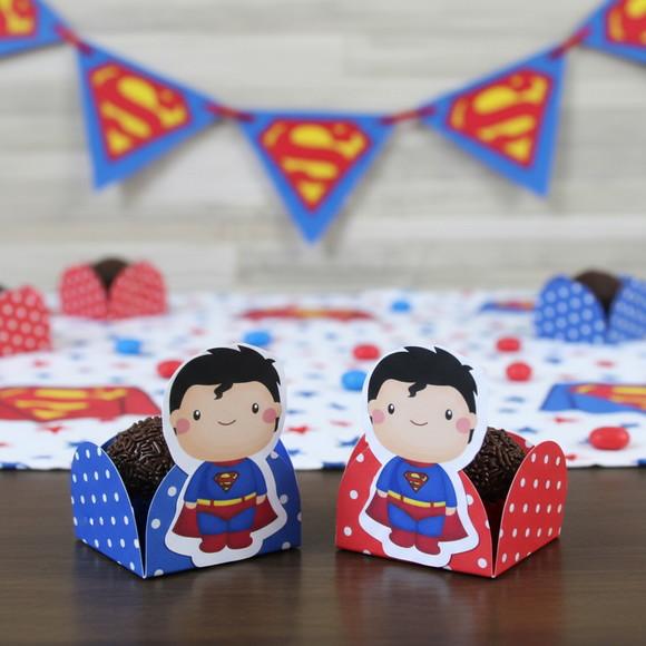 Forminha para Docinhos Super Homem