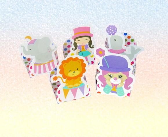Forminhas para Docinhos Circo Menina
