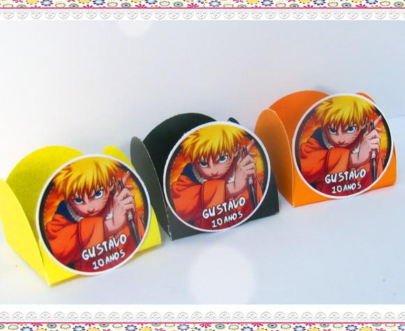 Forminhas para Docinhos Naruto