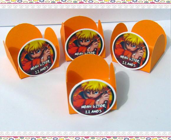 Forminhas para Docinhos Naruto