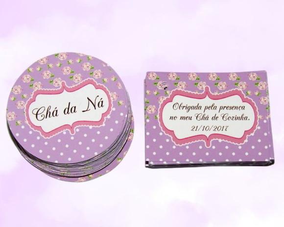 Kit Adesivo e Tag Floral