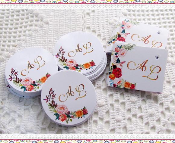 Kit Adesivo e Tag Personalizados Casamento