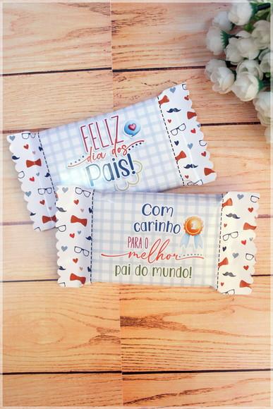 Kit Kat Personalizado Dia dos Pais