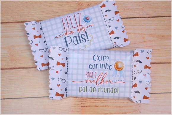 Kit Kat Personalizado Dia dos Pais