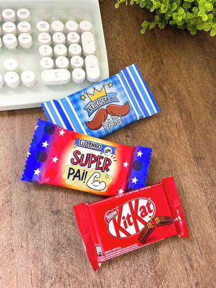 Kit Kat Personalizado Dia dos Pais