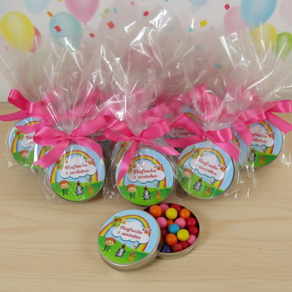 Latinha Personalizada com Balinhas Baby Tv
