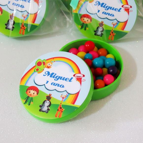 Latinha Personalizada com Balinhas Baby Tv