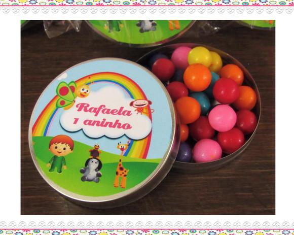 Latinha Personalizada com Balinhas Baby Tv