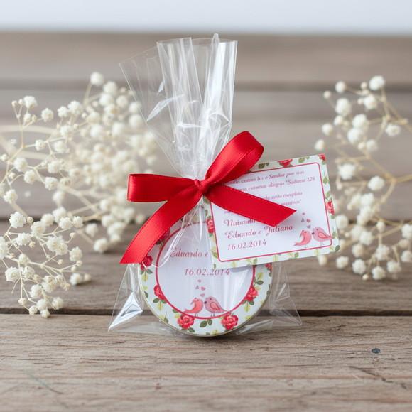 Latinha Personalizada com Balinhas Casamento