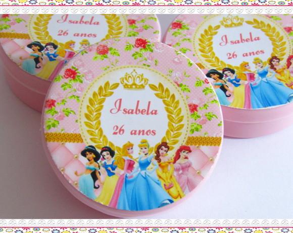 Latinhas Personalizadas Princesas Disney