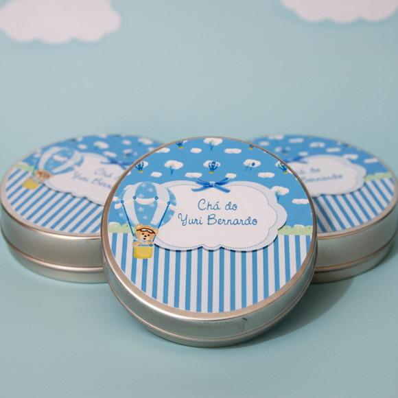 Latinhas Personalizadas Ursinho Baloeiro