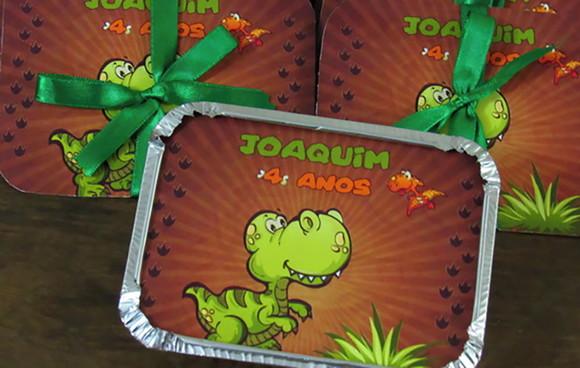 Marmitinha Personalizada Dinossauro