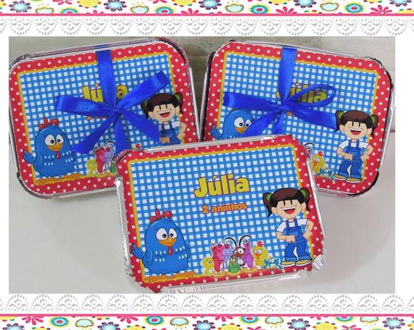 Marmitinha Personalizada Galinha Pintadinha