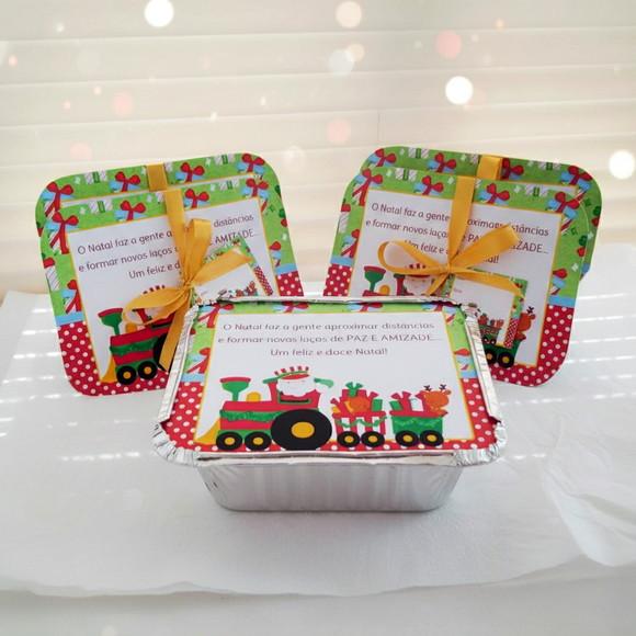 Marmitinha Personalizada Natal