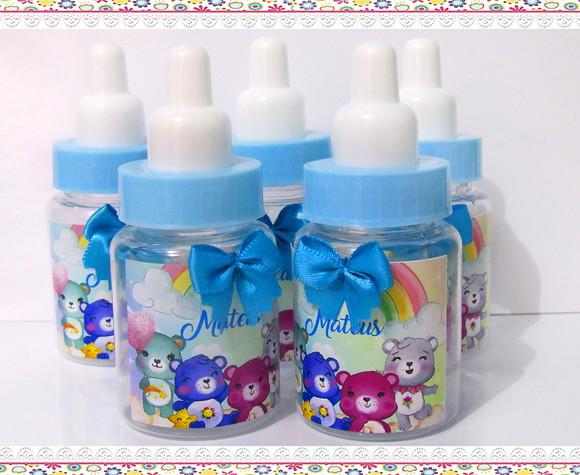 Mini Mamadeira Personalizada Ursinhos Carinhosos