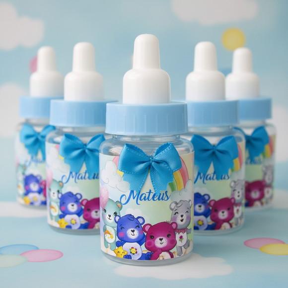 Mini Mamadeira Personalizada Ursinhos Carinhosos