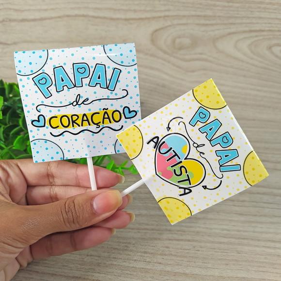 Pirulito Personalizado Brinde Dia dos Pais