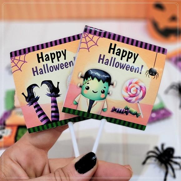 Pirulito Personalizado Brinde Halloween