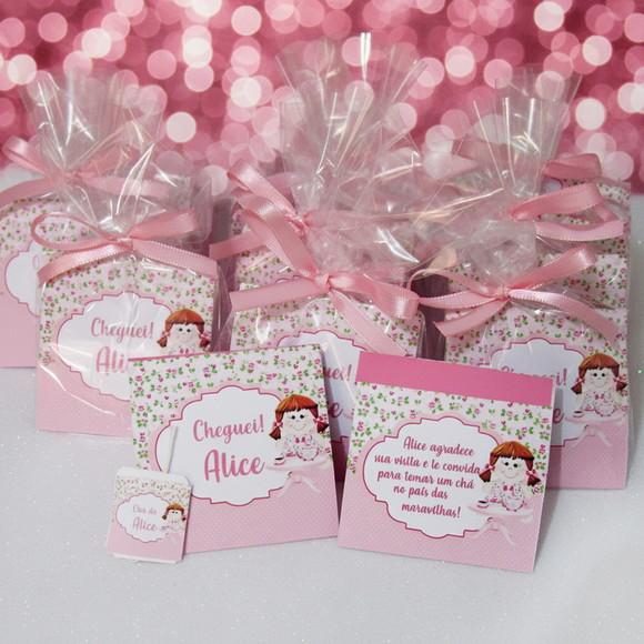 Sachê de Chá Personalizado Chá de Boneca